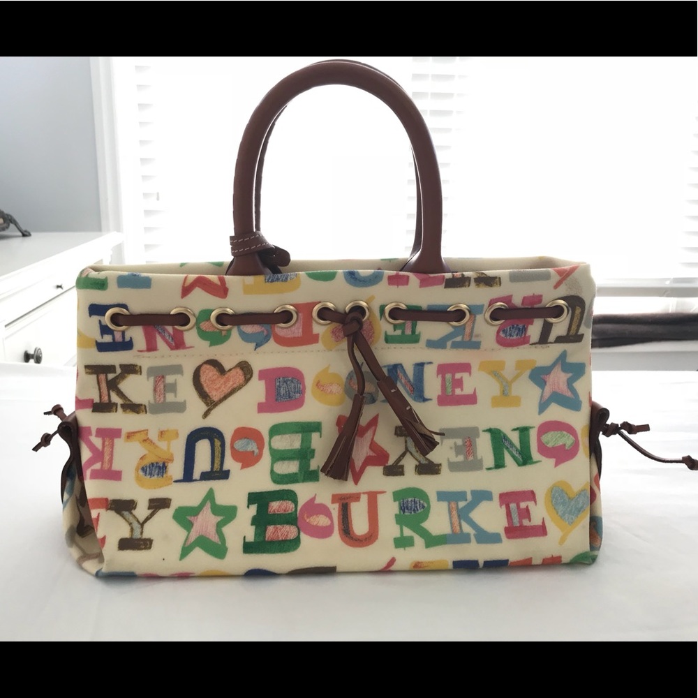 Dooney & Bourke Doodle Rainbow Handbag